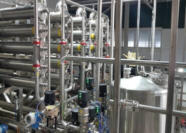 Production of milk and whey protein concentrate (MPC80, WPC80)